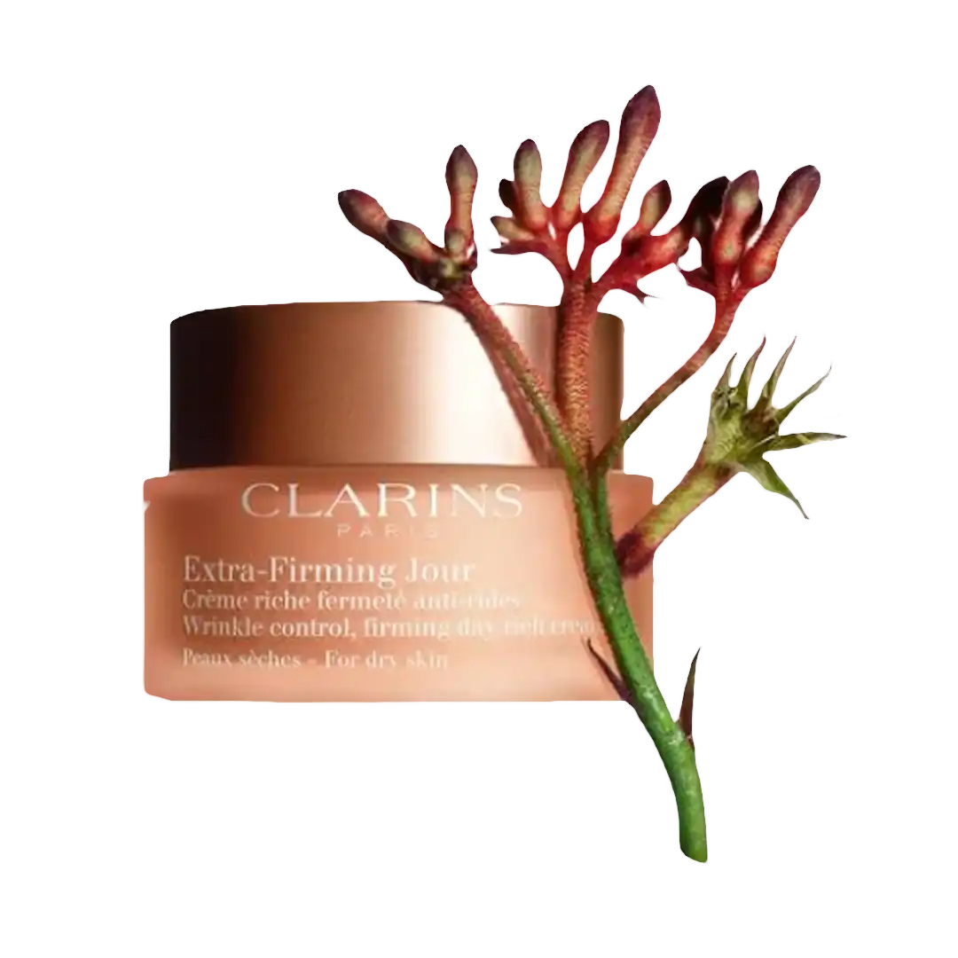 Clarins Extra-Firming Jour Wrinkle Control Firming Day Rich Cream – Special for Dry Skin, 50ml