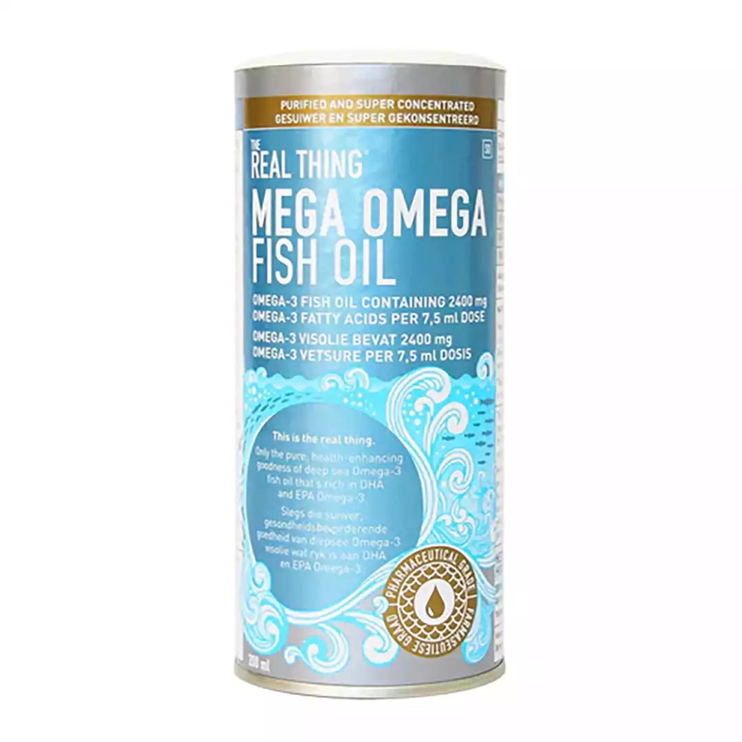The Real Thing Mega Omega Fish Oil, 200ml