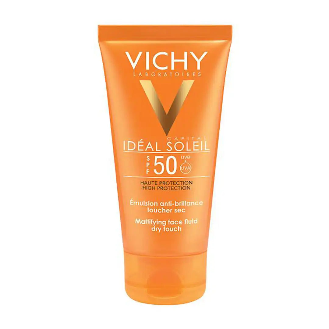 Vichy Capital Soleil SPF50 Mattifying Face Fluid Dry Touch for Combination to Oily Skin, 50ml