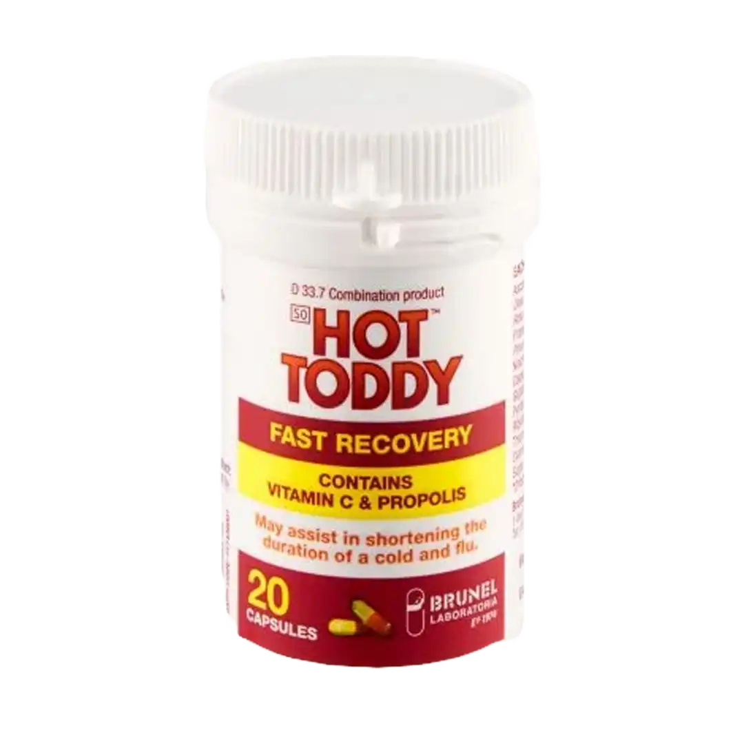 Hot Toddy Fast Recovery Capsules. 20's