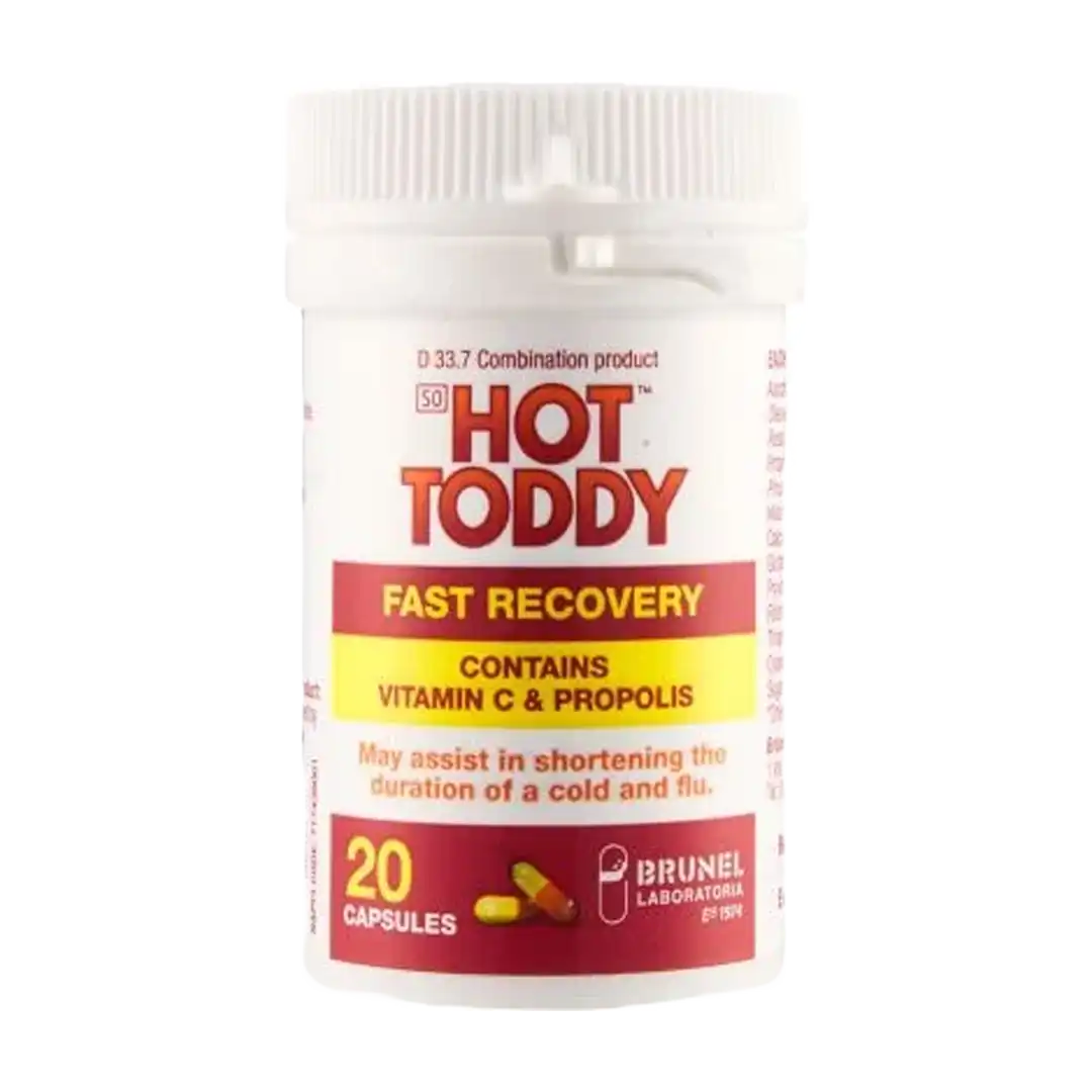 Hot Toddy Fast Recovery Capsules. 20's