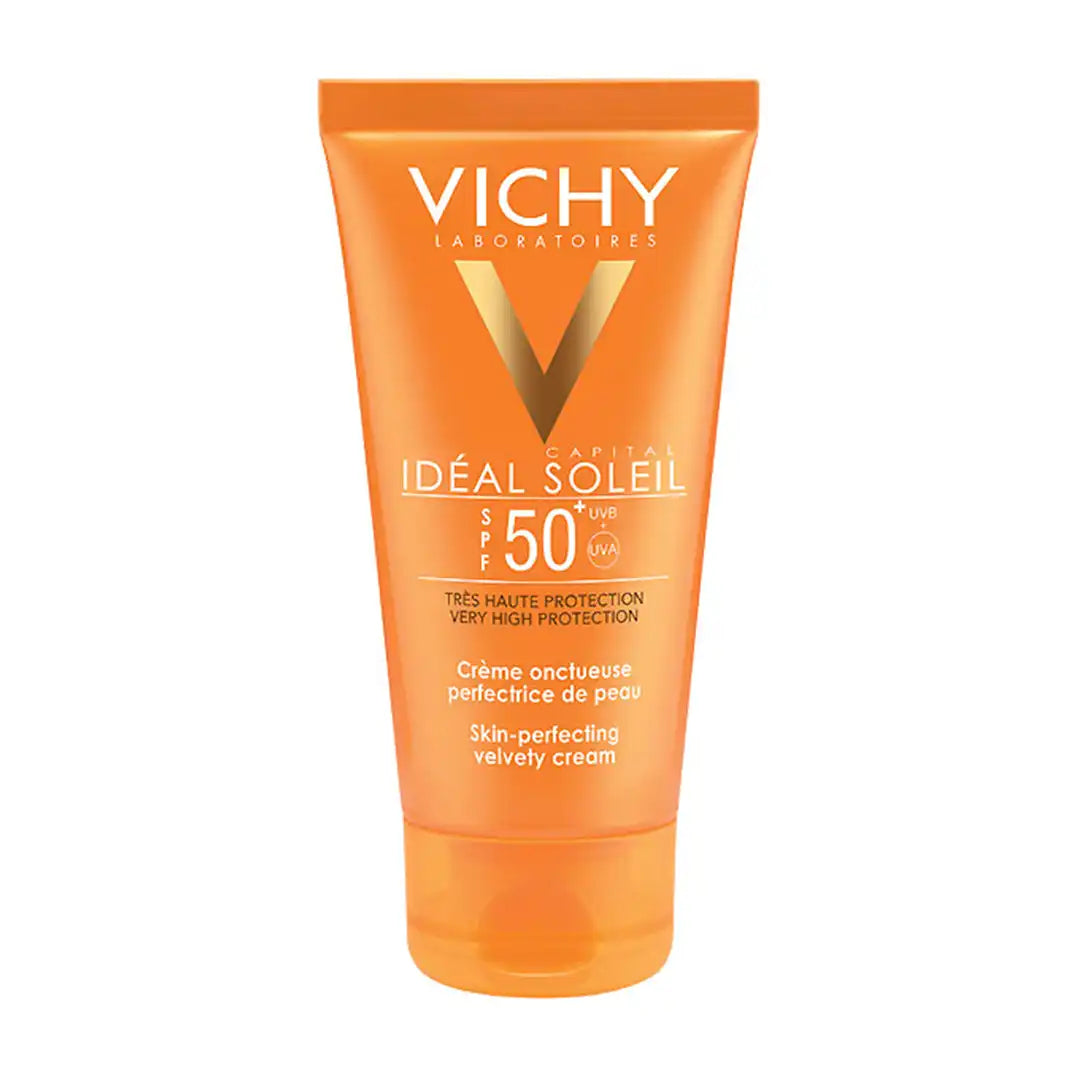 Vichy Capital Soleil SPF50 Velvety Cream for Normal to Dry Skin, 50ml