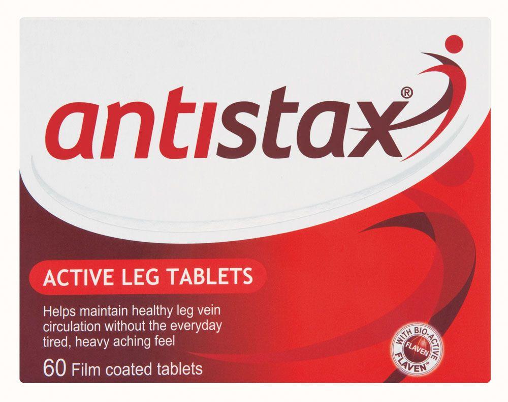 Antistax Health Antistax Active Tabs, 60's 6006127001498 157082