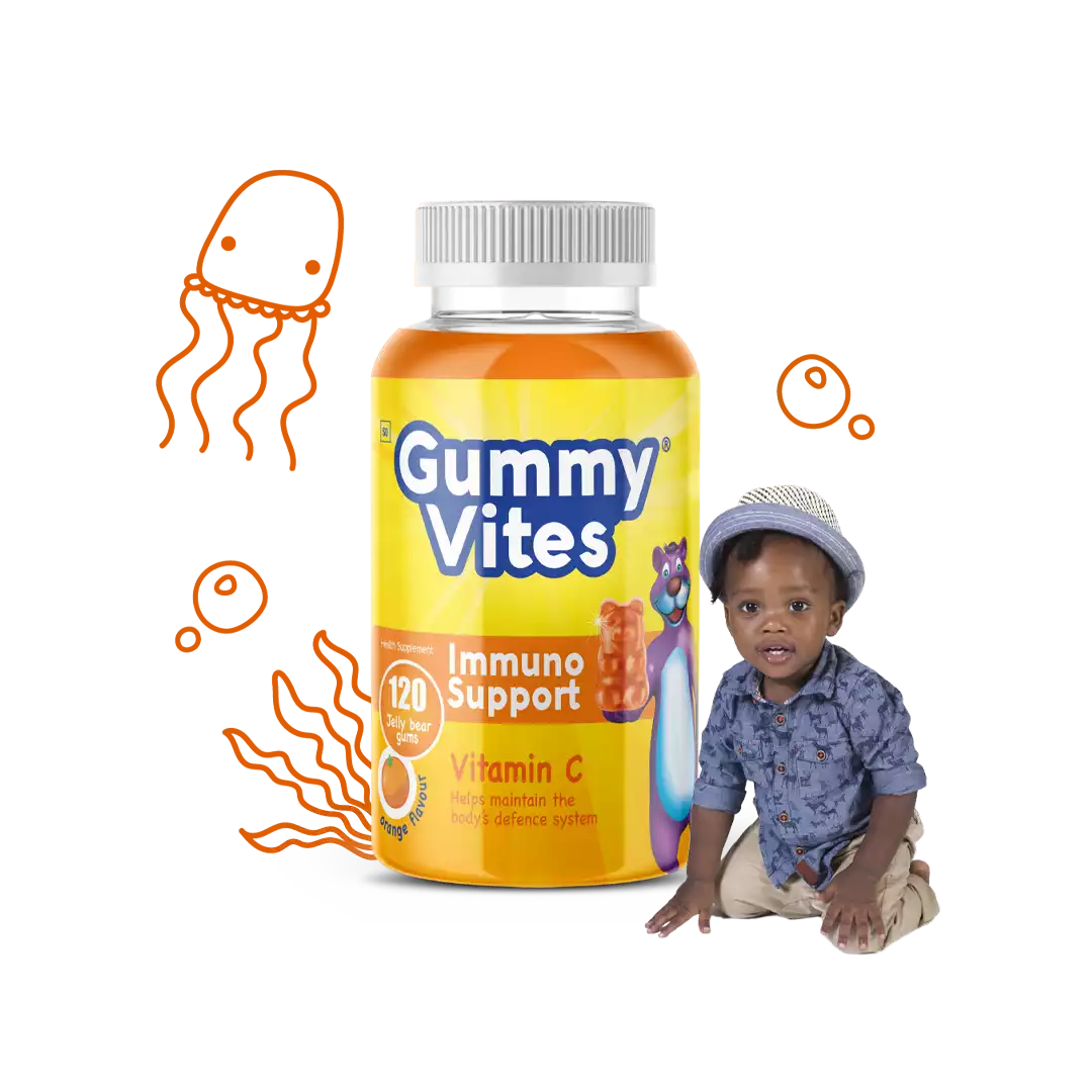 Gummy Vites Immuno Support Multi Vitamin 120's, Assorted