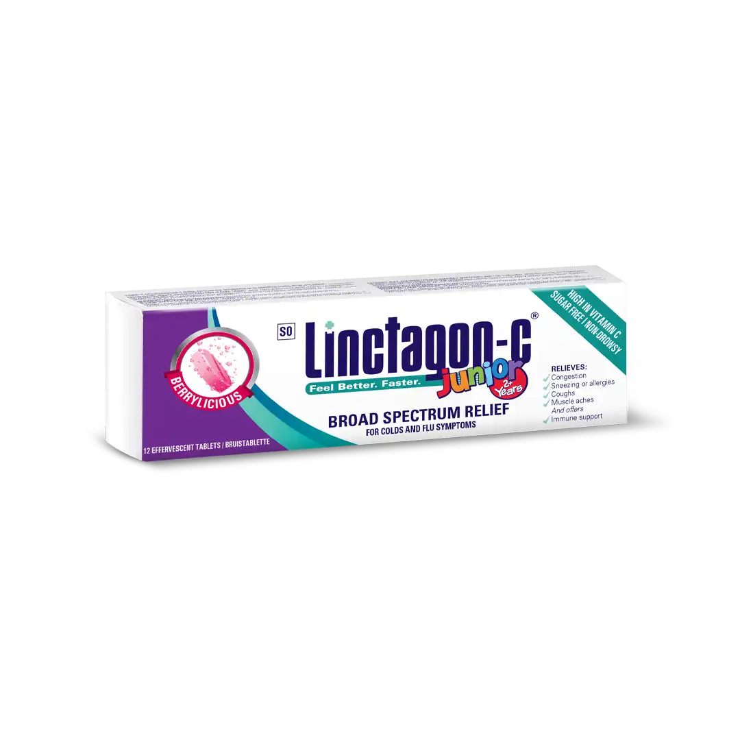 Linctagon Junior Berry Eff Tablets, 12's
