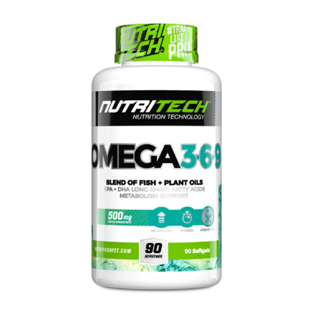 Nutritech Omega 3-6-9 Softgels, 90's