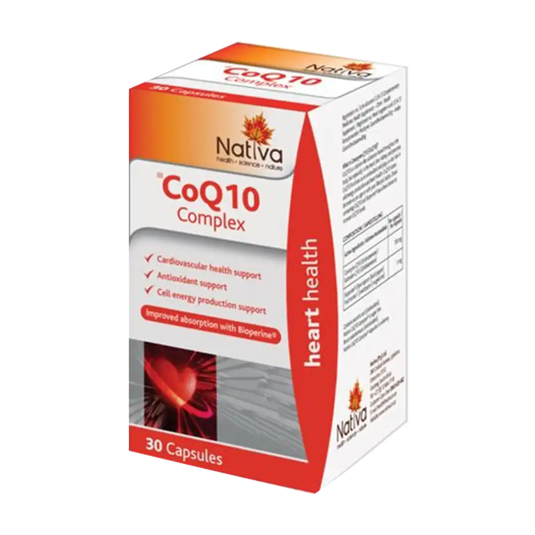 Nativa CoQ10 Complex Capsules, 30's