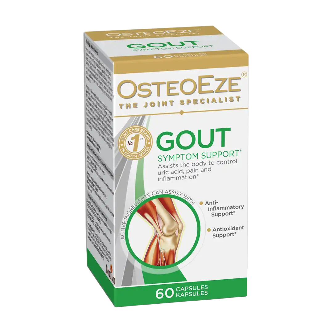 OsteoEze Gout Symptom Support Capsules, 60's