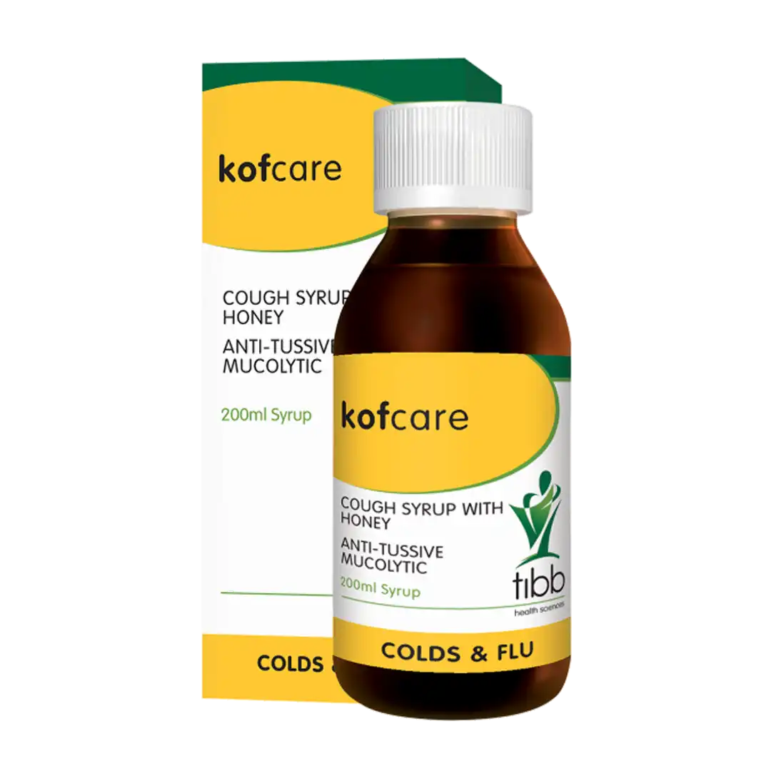 Tibb Kofcare Cough Syrup With Honey, 200ml