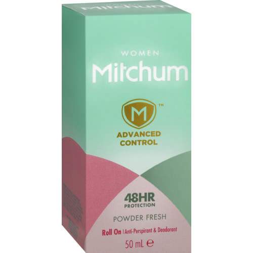 Mitchum Toiletries Mitchum Roll On Lady Powder Fresh, 50ml 6001378048506 169796