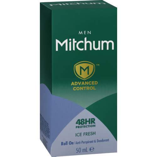 Mitchum Toiletries Mitchum Invisible Roll On Men Ice Fresh, 50ml 6001378048575 169803