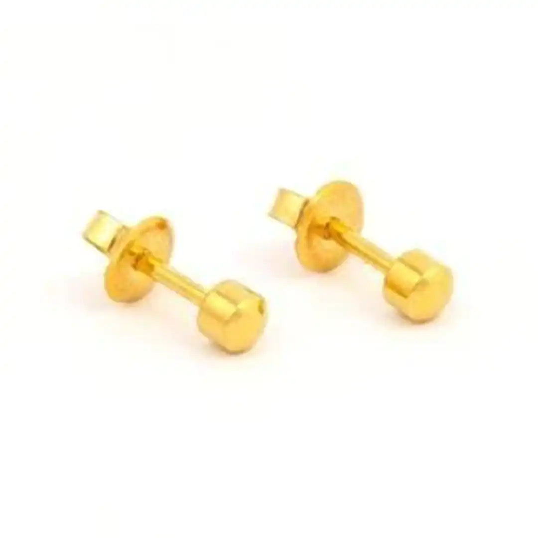 Studex Large Ball Gold Plated, 4mm