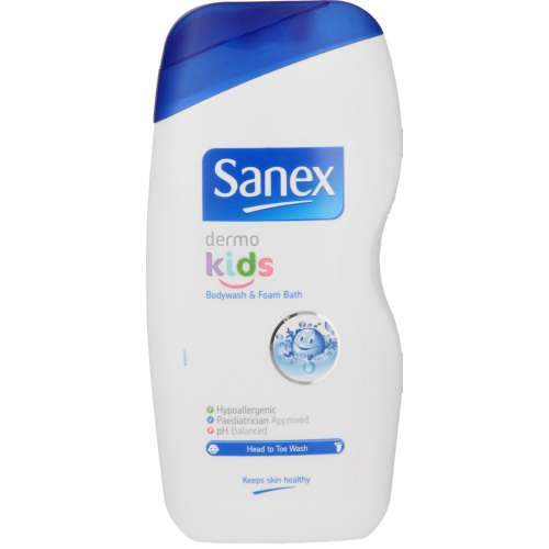 Sanex Toiletries Sanex Dermo Bath Foam Kids, 500ml 8714789762555 172512