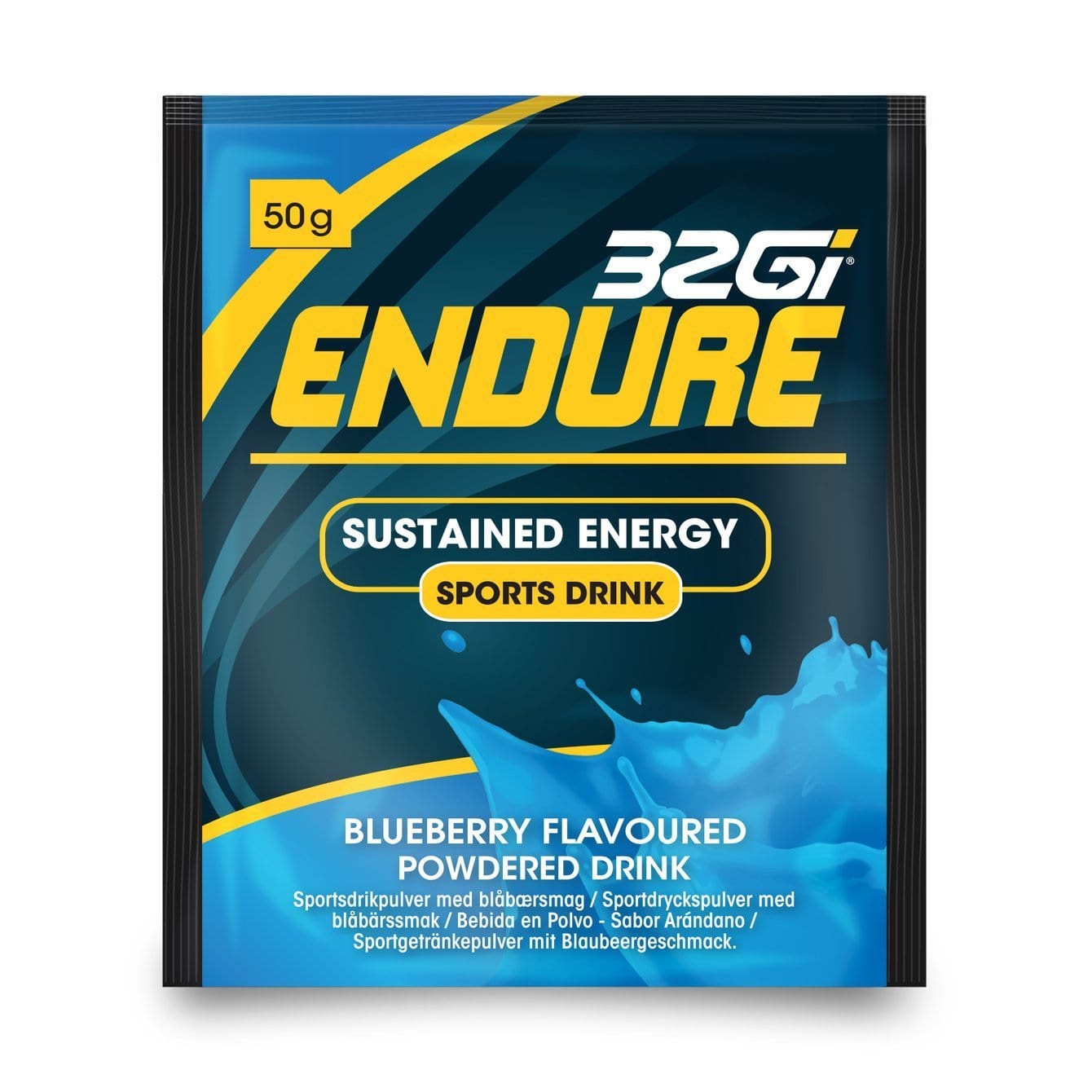 32Gi Sports Nutrition 32Gi Endure Sachets Blueberry, 50g 6009803683070 173863