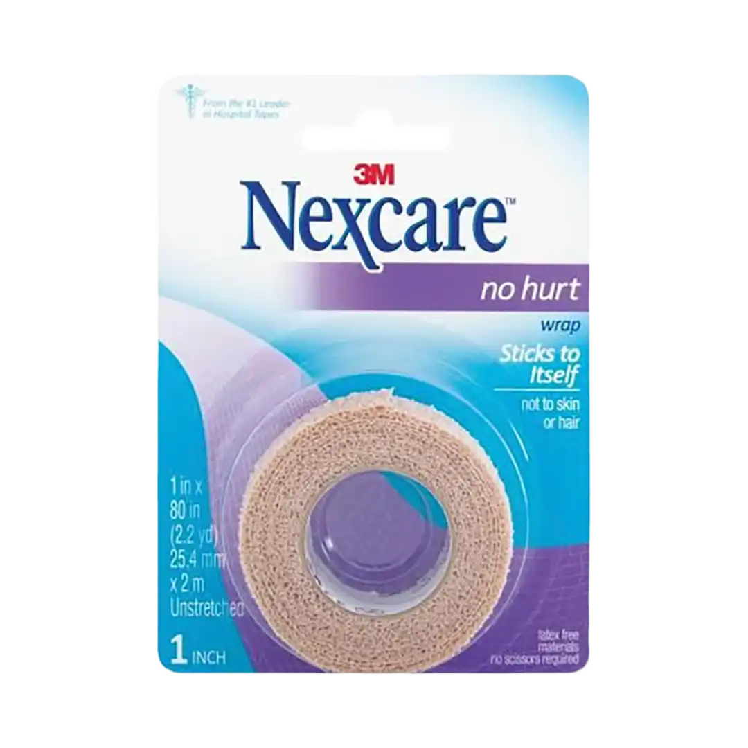 Nexcare No Hurt First Aid Tape 25mmx1m, 1inch