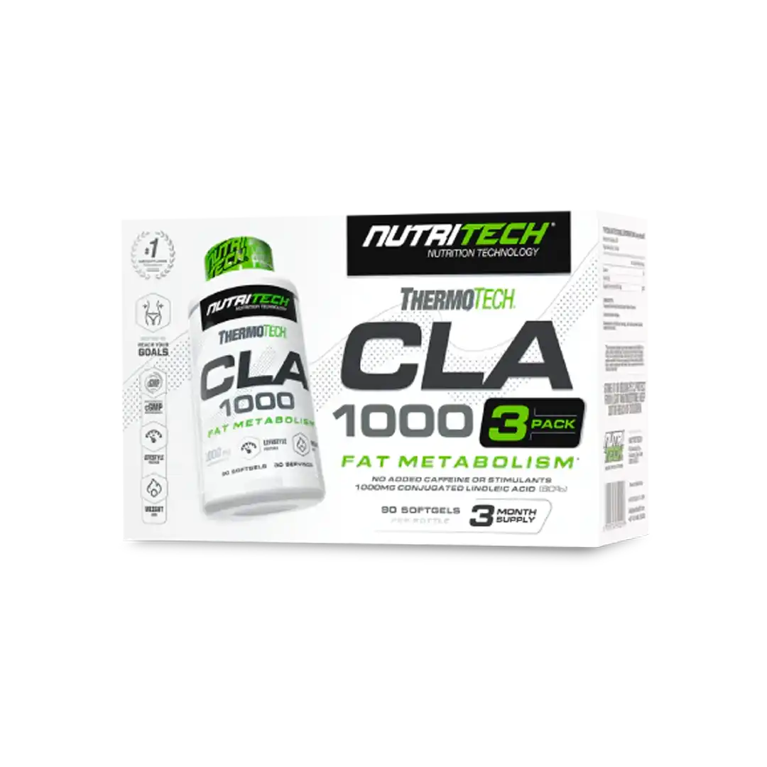Nutritech Thermotech CLA 1000 Combo Pack Capsules, 270's