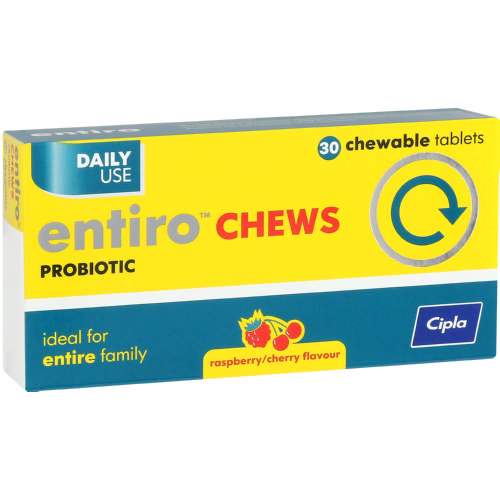 Mopani Pharmacy Health Entiro Probiotic Chew Tabs, 30's 6006352028017 175354