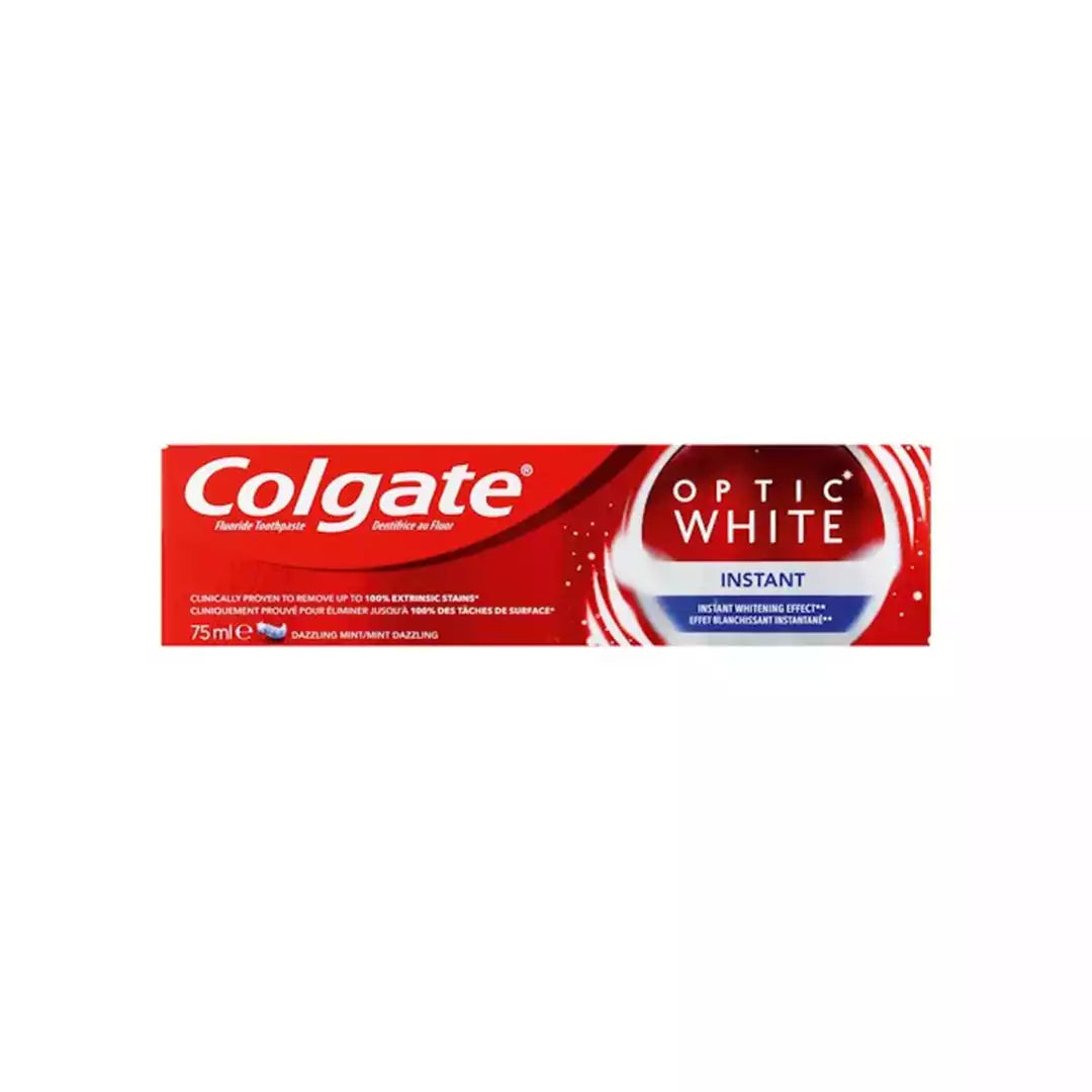 Colgate Optic White Toothpaste 75ml, Assorted