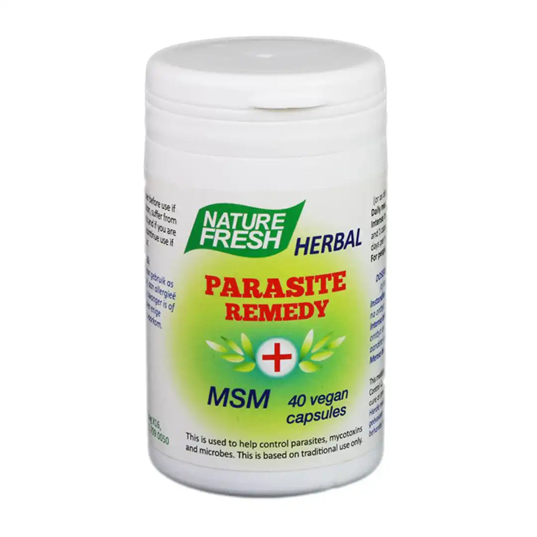 Nature Fresh Herb Parasite Remedy + MSM Caps, 40's