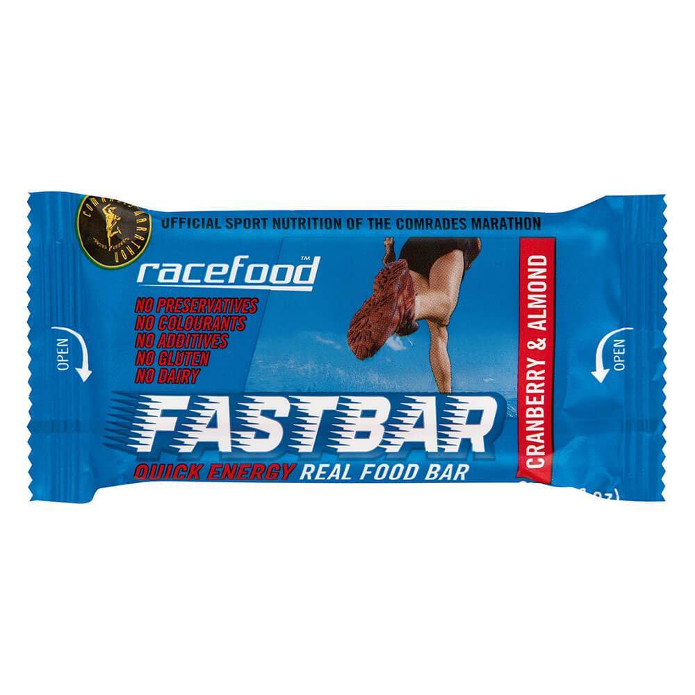 Racefood Sports Nutrition Racefood Fastbar Cranberry and Almond, 22g 6009670530675 176395
