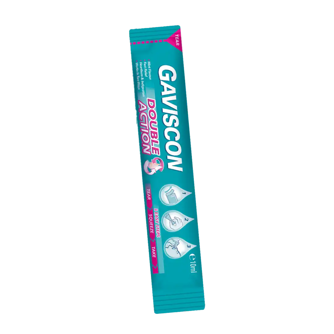Gaviscon Plus Liquid Sachet, 10ml