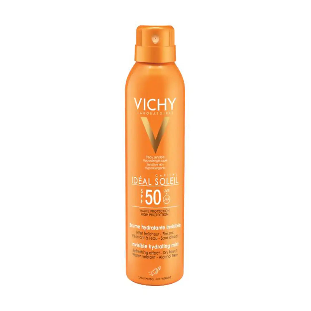 Vichy Ideal Soleil Sensitive Skin Invisible Hydrating Mist SPF50, 200ml