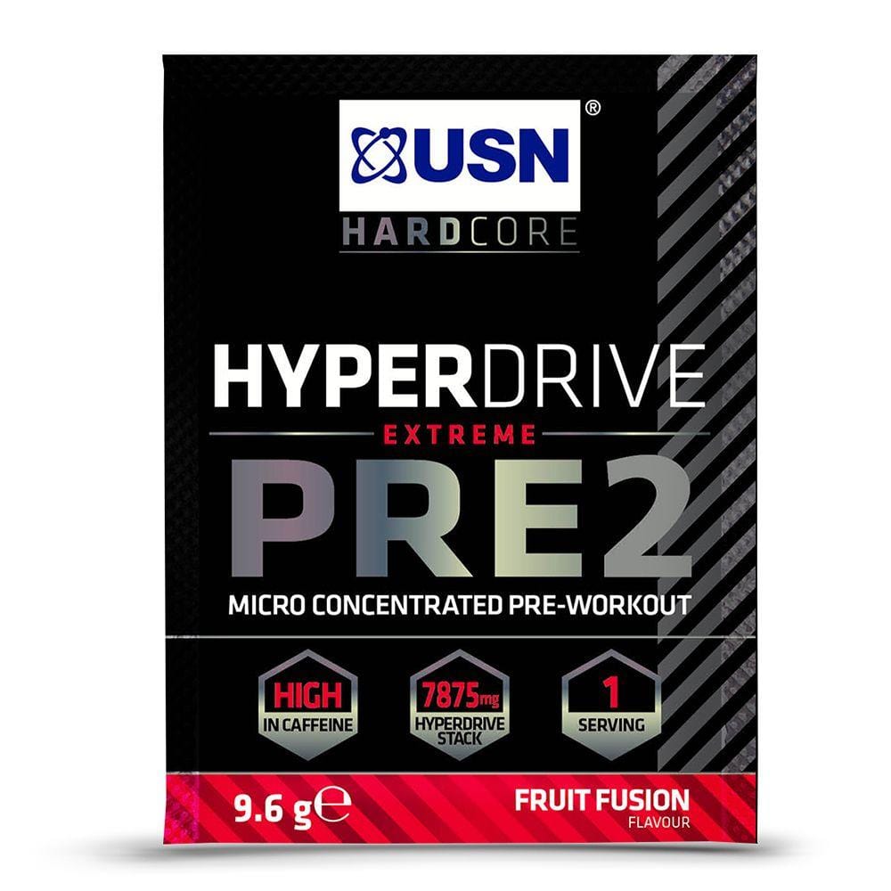 USN Sports Nutrition USN Hyperdrive Pre 2 Fruit Fusion, 9.6g 6009702508917 181396