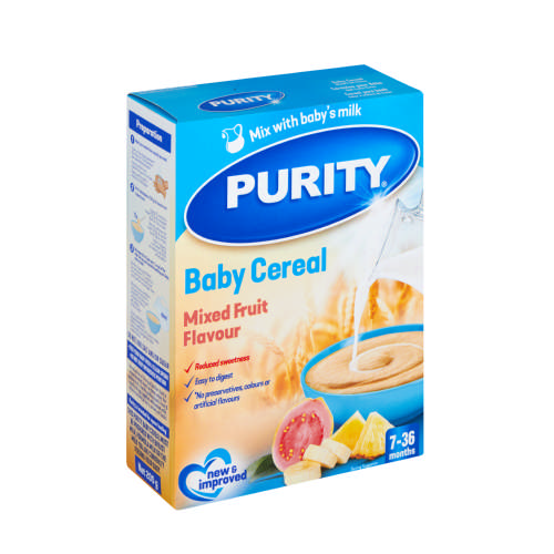 Purity Cereal Ready to Eat Mixed Fruit, 450g