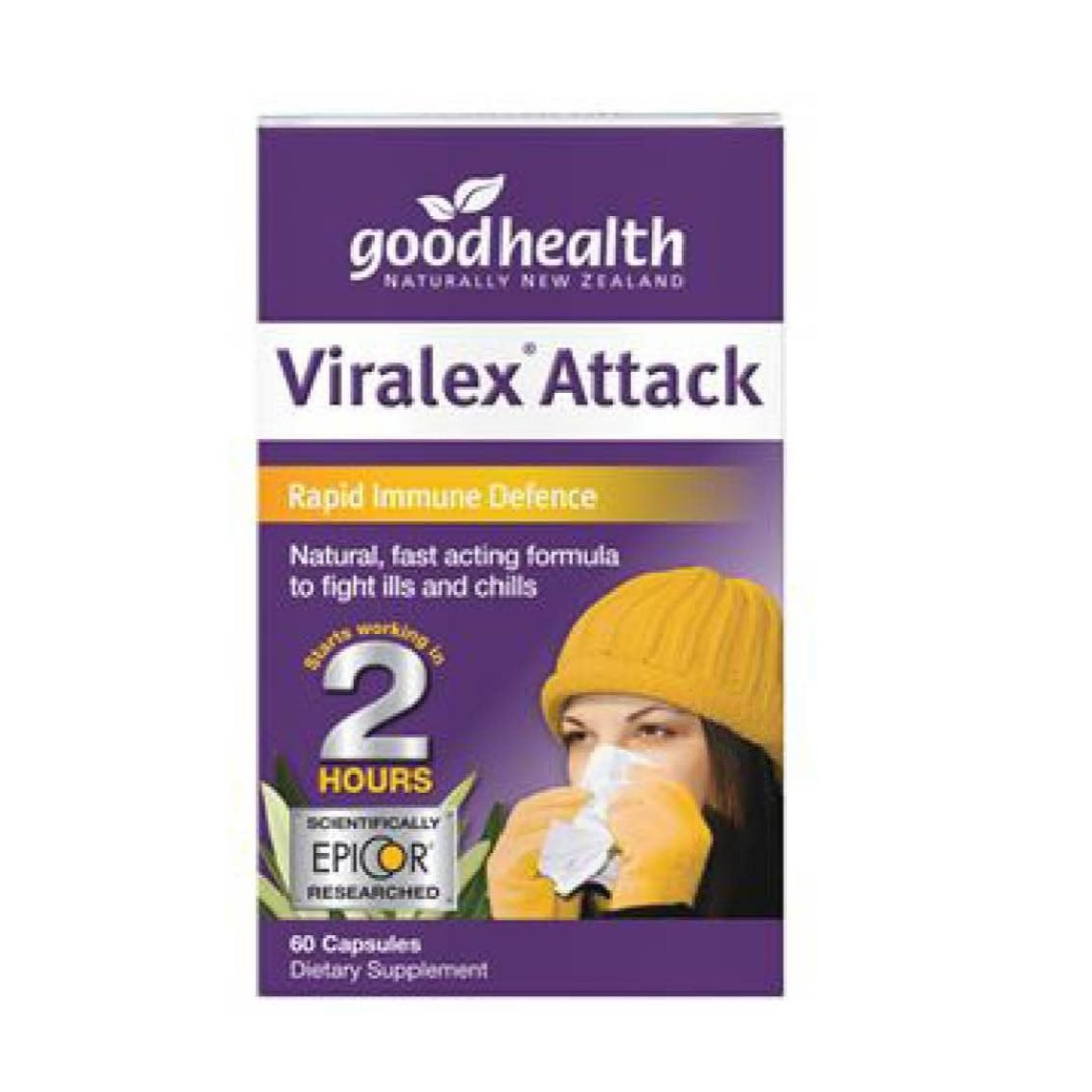 Good Health Vitamins Good Health Viralex Attack Caps, 30's 9400569020371 185873