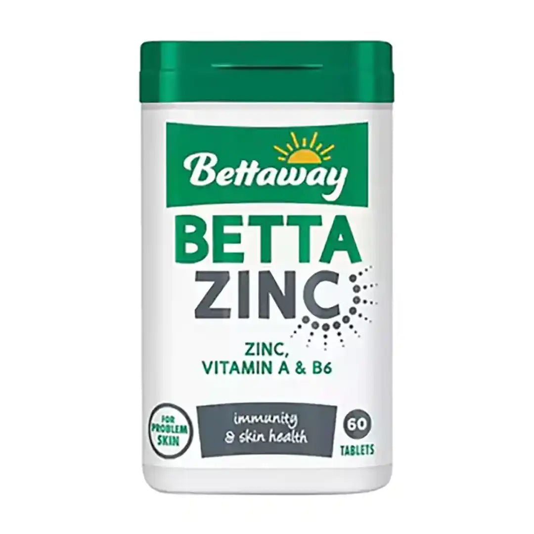 Bettaway Betta Zinc Tablets, 60's