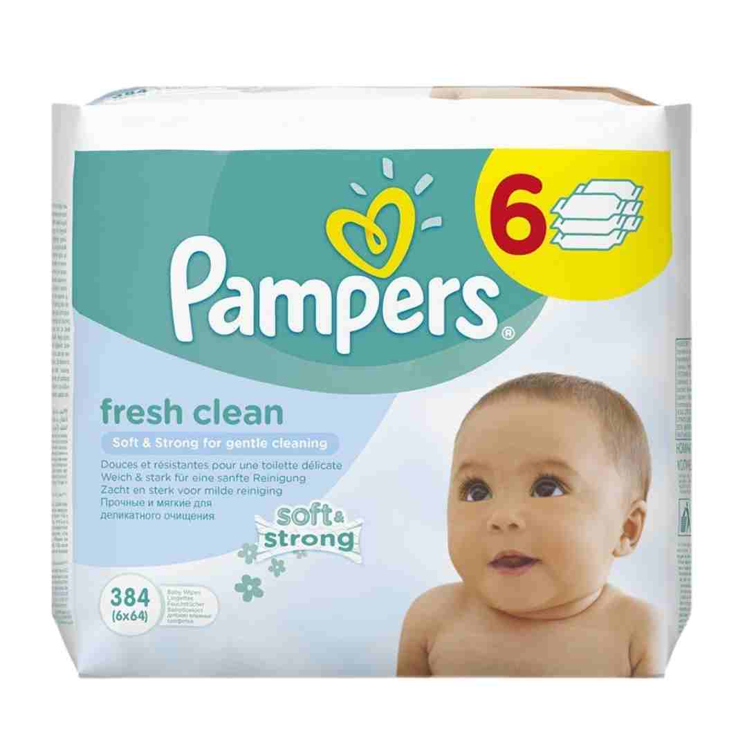 Pampers Baby Wipes Complete Clean, 384's
