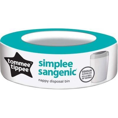 Tommee Tippee Baby Tommee Tippee Sangenic Simplee Refill Cassette, 1 5010415703156 190872