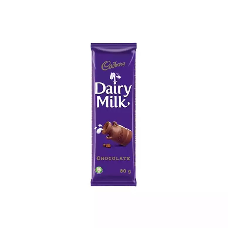 Cadbury Slab Milk Chocolate, 80g