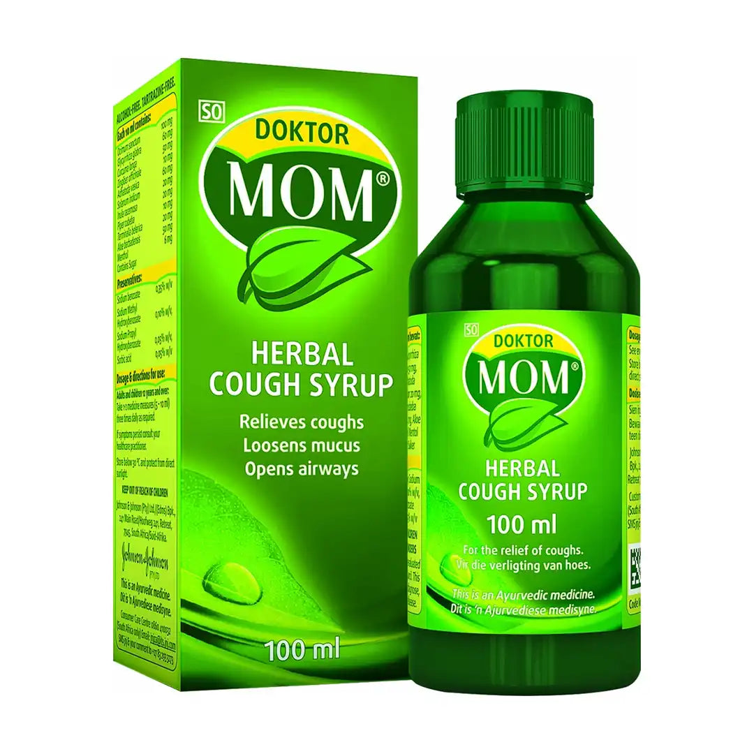 Doktor Mom Herbal Cough Syrup, 100ml