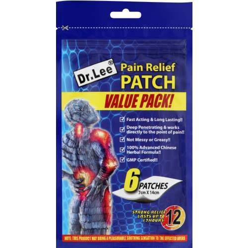 Mopani Pharmacy Health Dr Lee Pain Relief Patches 6's 6009802874738 193503