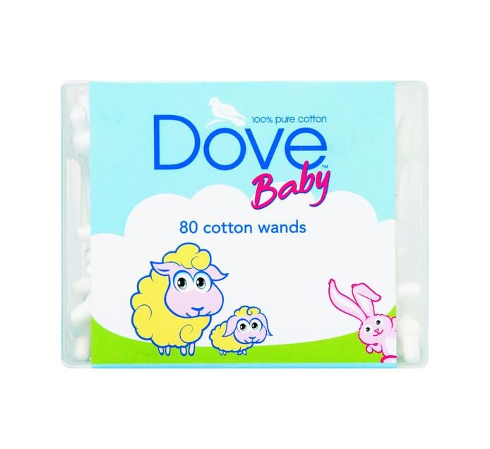 Mopani Pharmacy Baby Dove Baby Cotton Wands 80's 6009508406905 194875