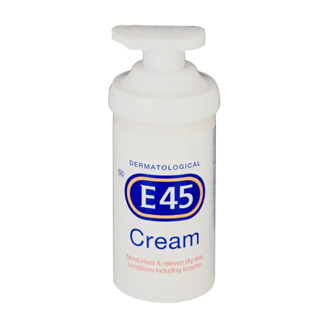 E45 Moisturising Cream Pump, 500g