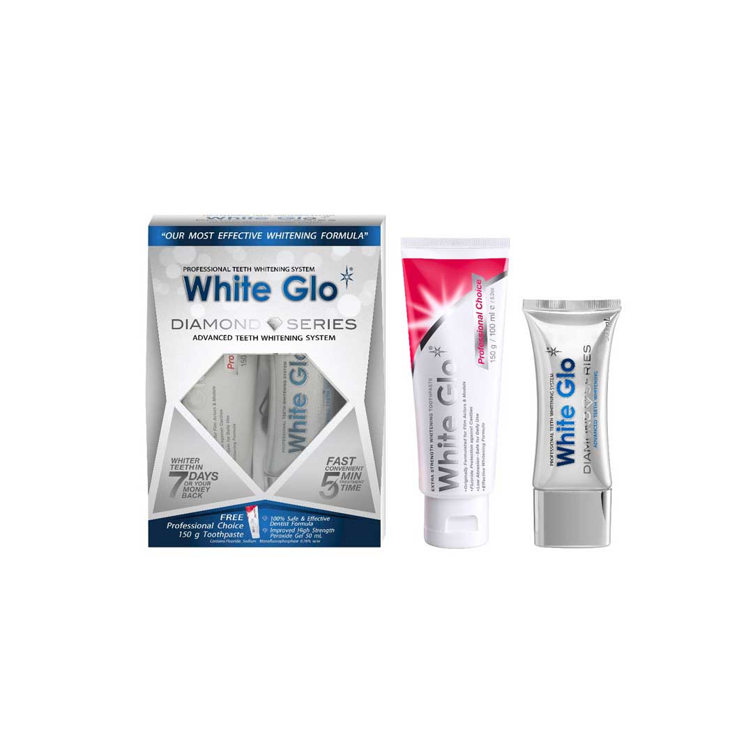 White Glo Diamond Whitening System, White