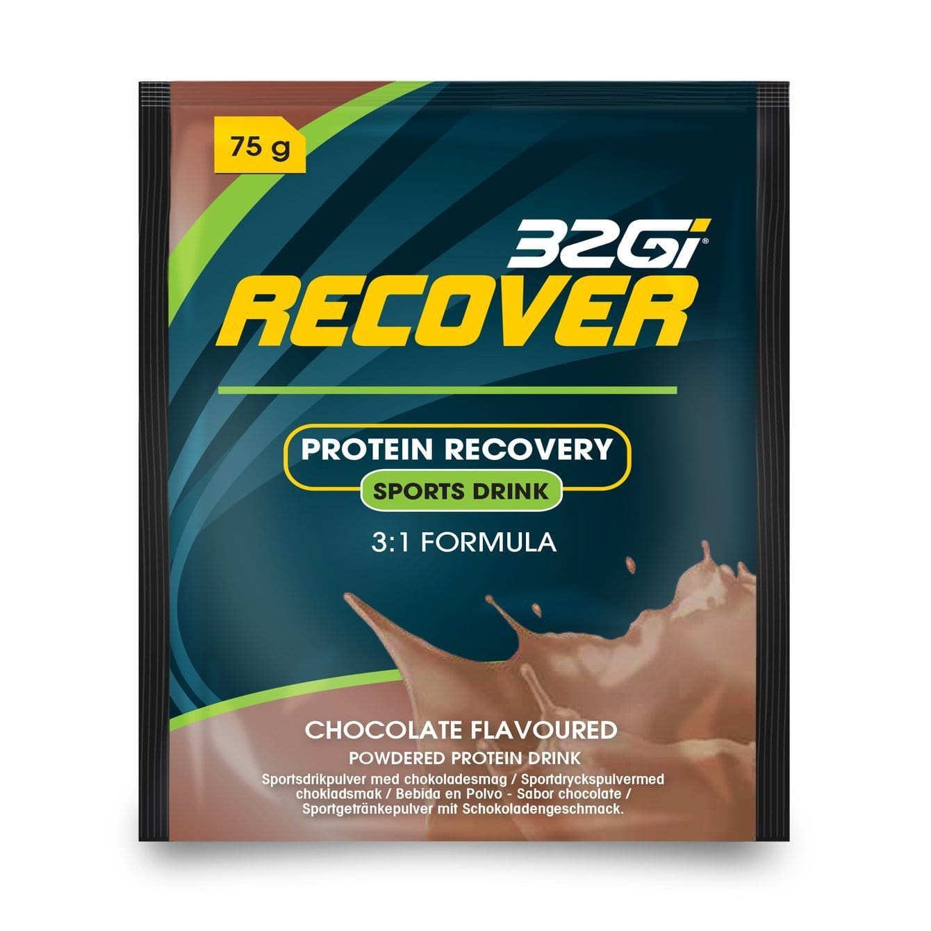32Gi Sports Nutrition 32Gi Protein Recover Chocolate Sachets, 1's 6009803683148 198215