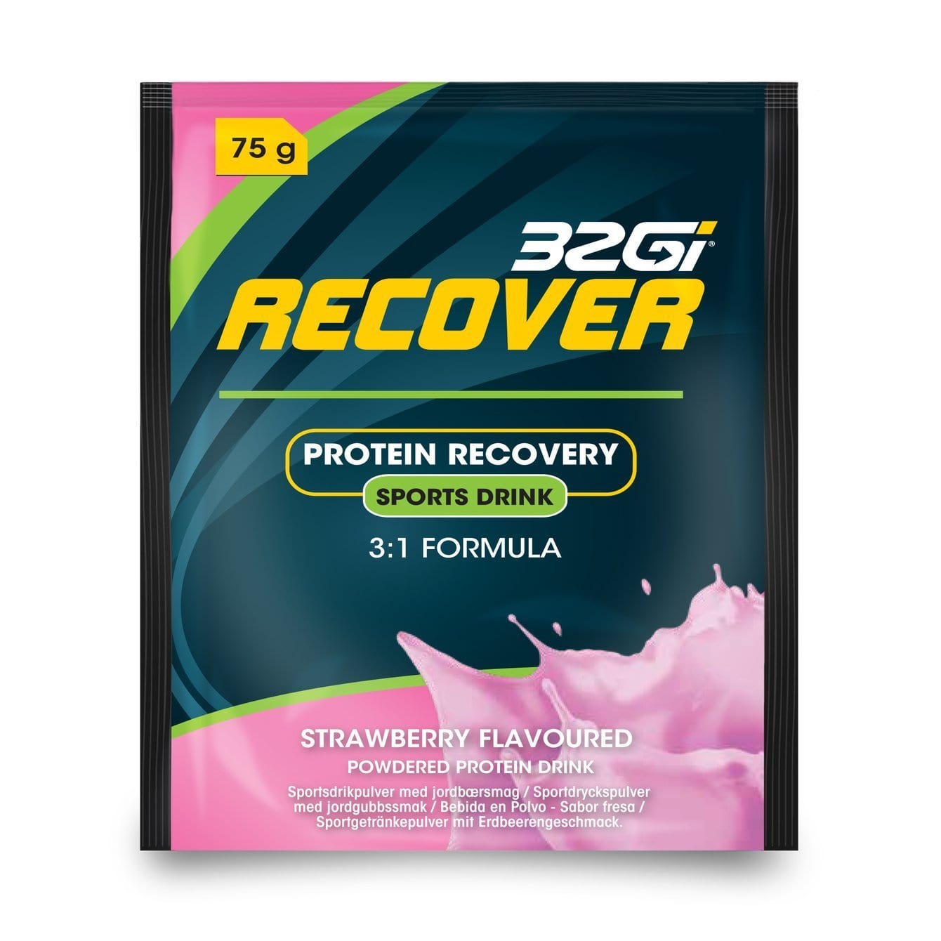 32Gi Sports Nutrition 32Gi Protein Recover Strawberry Sachets, 1's 6009803683155 198216