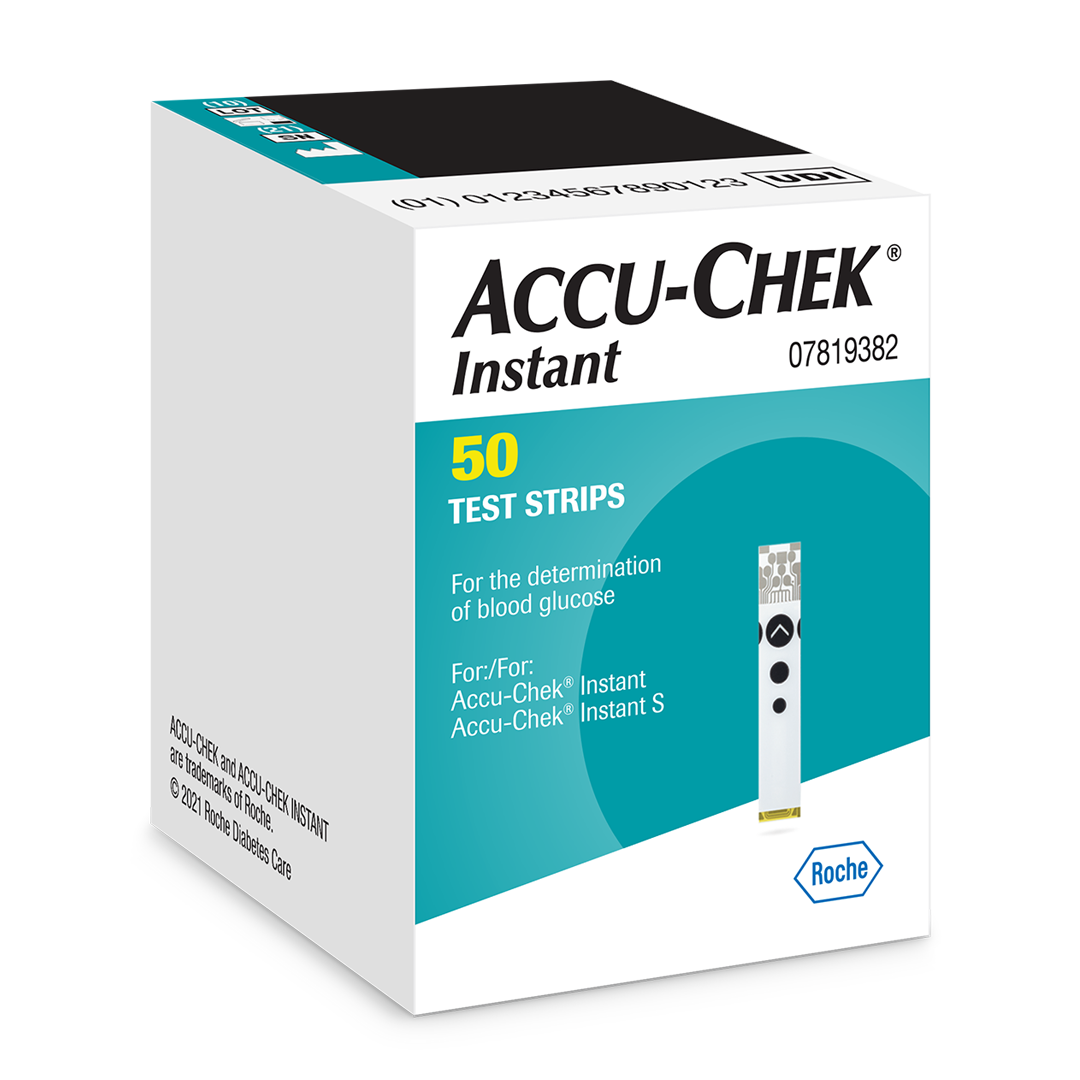 Accu-Chek Instant Test Strips, 50's