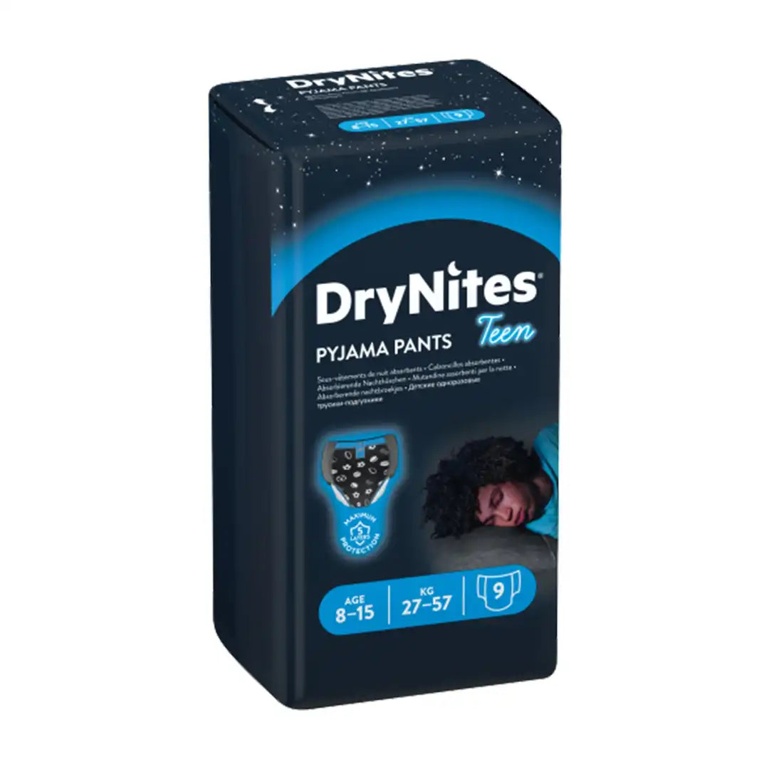Drynites Boys 8-15 Yrs 9's