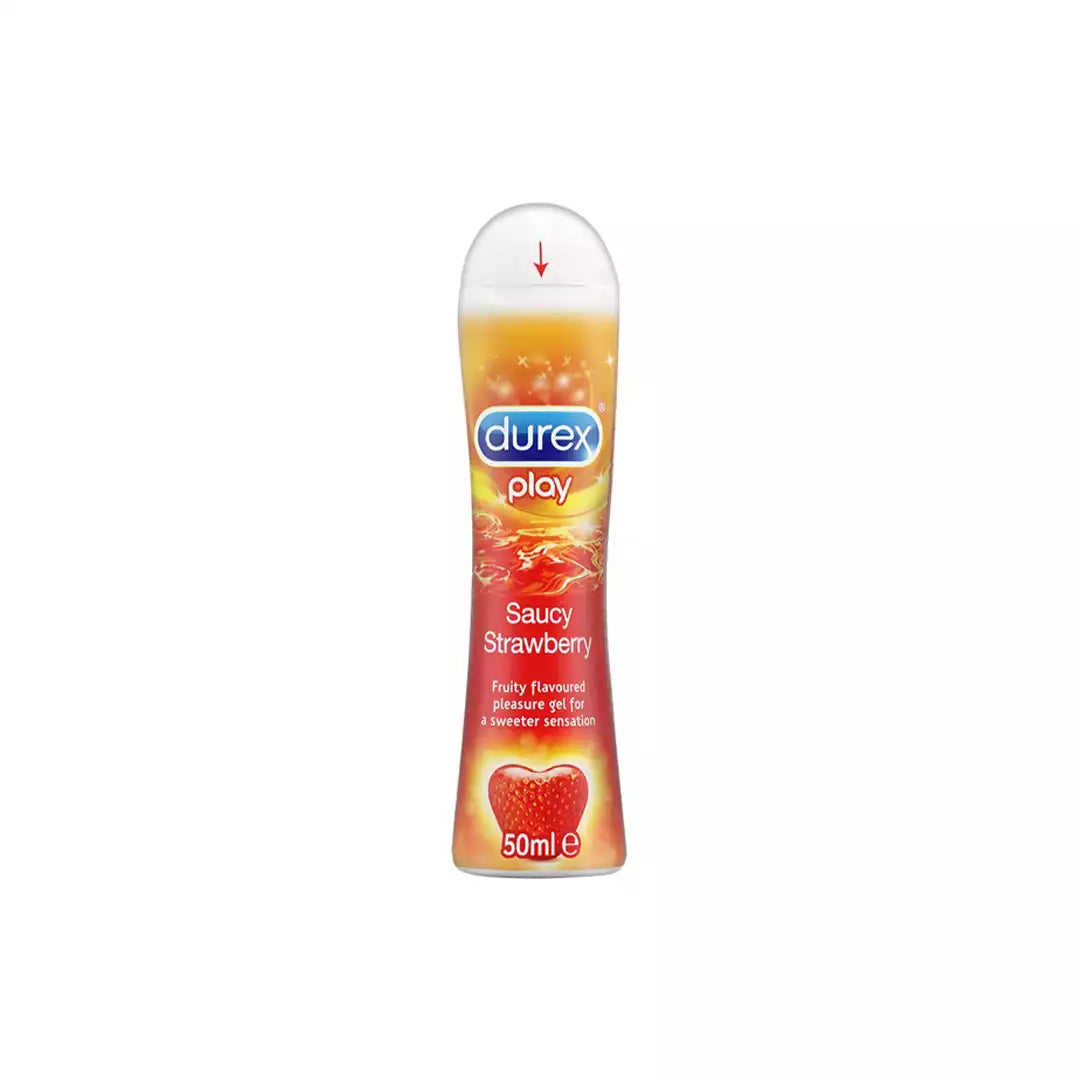 Durex Play Lubricant Saucy Strawberry, 50ml