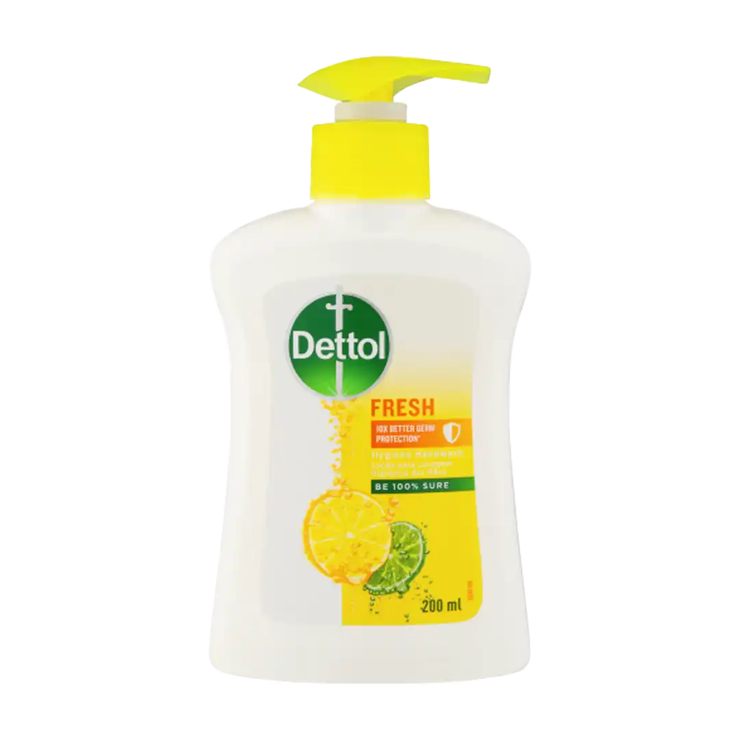 Dettol Hygiene Liquid Hand Wash Fresh, 200ml