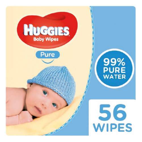 Mopani Pharmacy Baby Huggies Baby Wipes Pure 56's 5029053550039 214151
