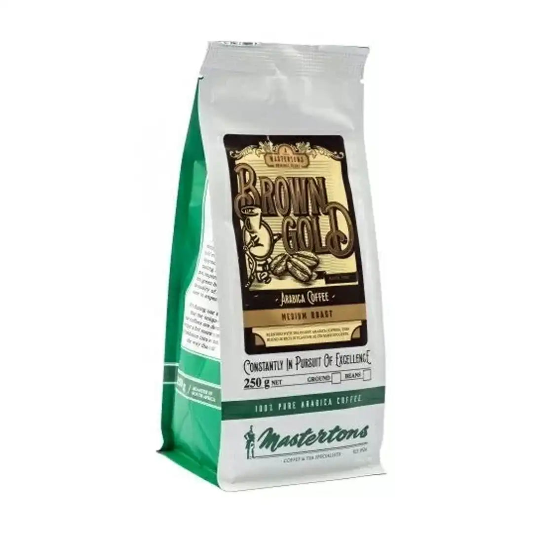 Mastertons Brown Gold, 250g, Filter or Beans
