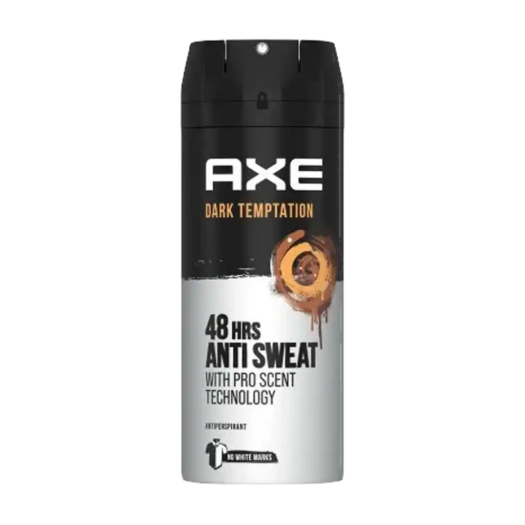 Axe Dark Temptation Antiperspirant Aerosol, 150ml Axe Dark Temptation Antiperspirant Aerosol, 150ml