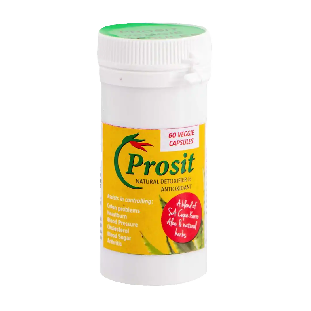 Prosit Detoxifier and Anti-oxidant Veggie Capsules, 60's