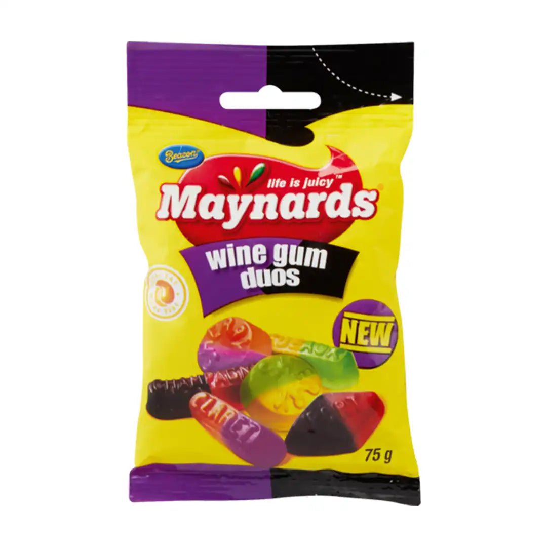 Beacon Maynards Wine Gum Duo's, 75g