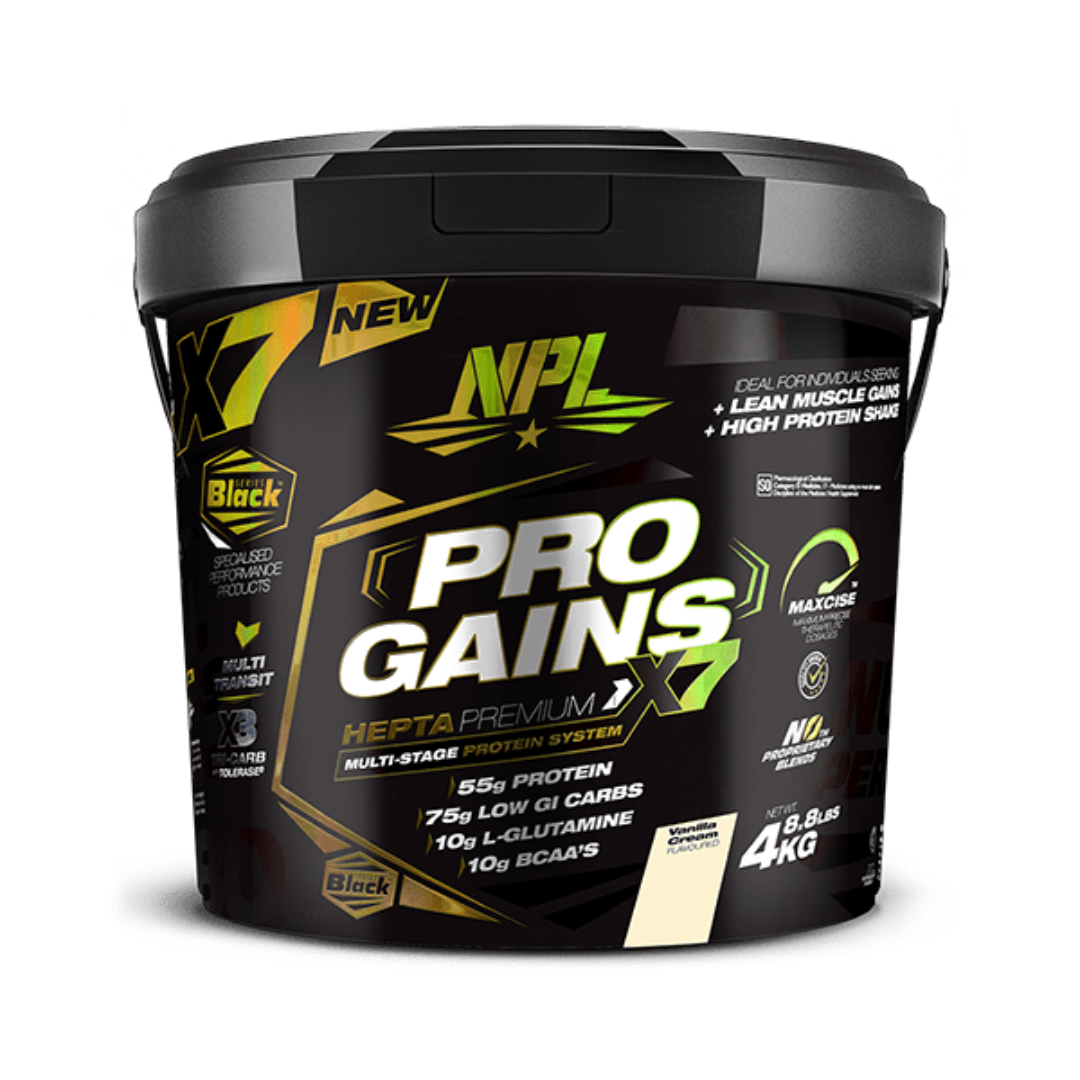 NPL Sports Nutrition NPL Pro Gains Vanilla Cream, 4kg 6009708880376 219715